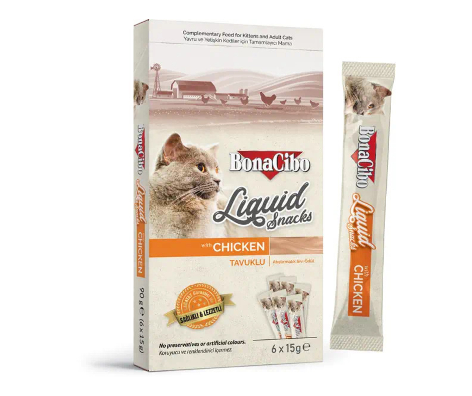 Bonacibo Liquid Snacks with Chicken